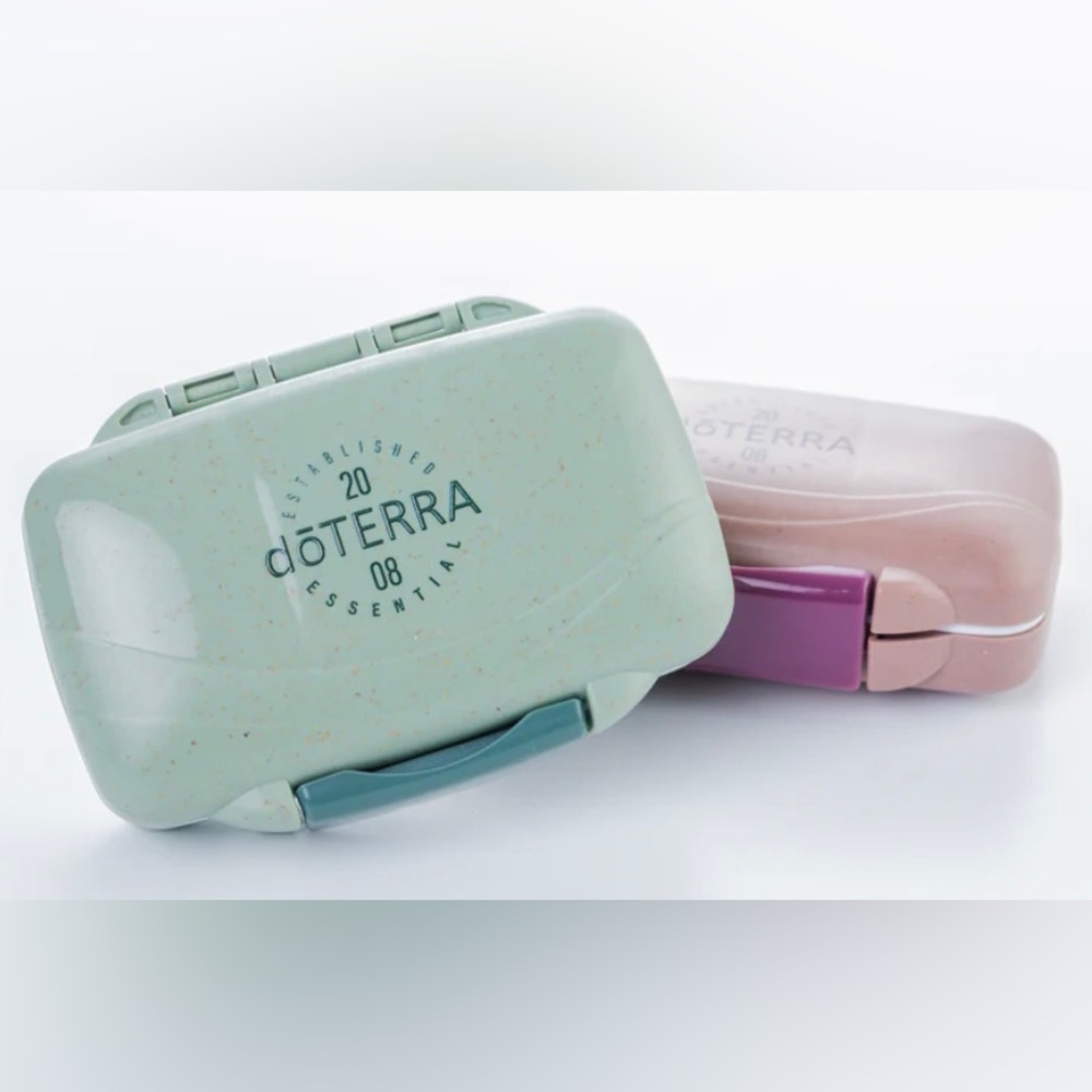 NEW doTERRA Sage Green Pill Container